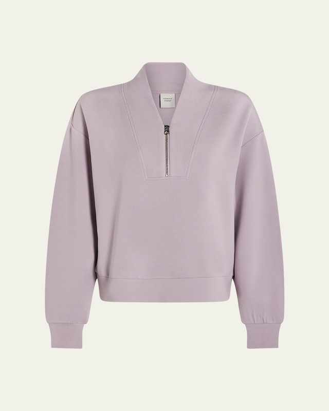 Davidson Partial-Zip Sweatshirt